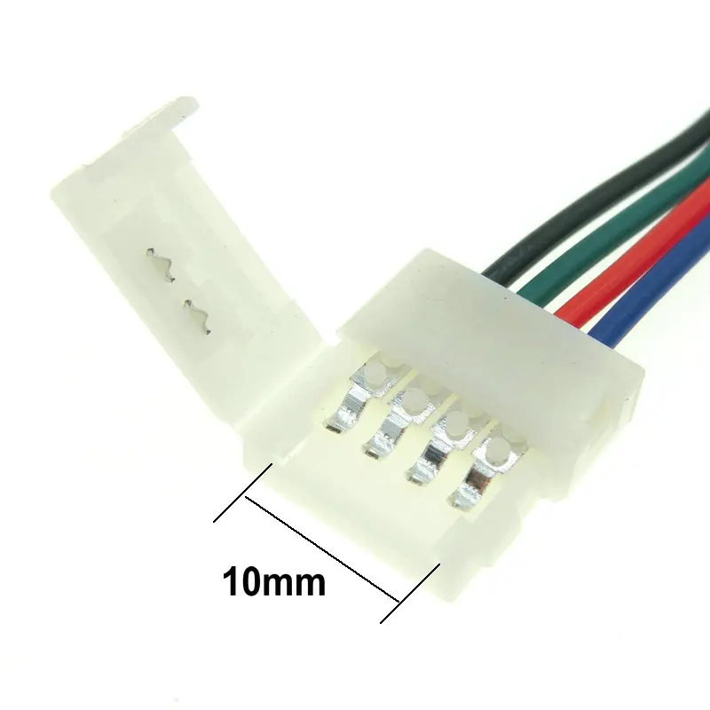 Светодиодная лента RGB 4pin 10 мм 5 шт./лот|connector|connector pitchconnector rca |
