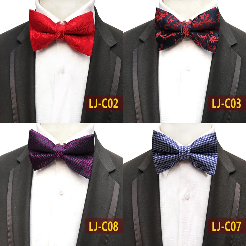 Женская Новинка мужской галстук бабочка с цветочным принтом новинка Pajarita Bridegroo