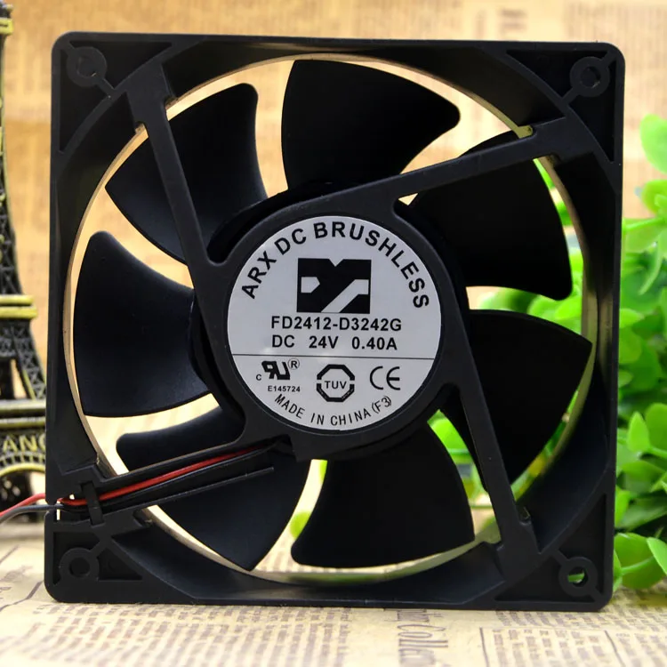 Новый FD2412 D3242G 12038 24В 0.4A 12 см 120*120*38 мм инвертор Охлаждающий вентилятор|cooling fan|38mm