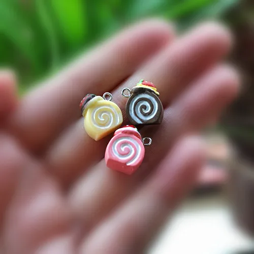 

diy charms necklace cake pendant for Necklace/Bracelet