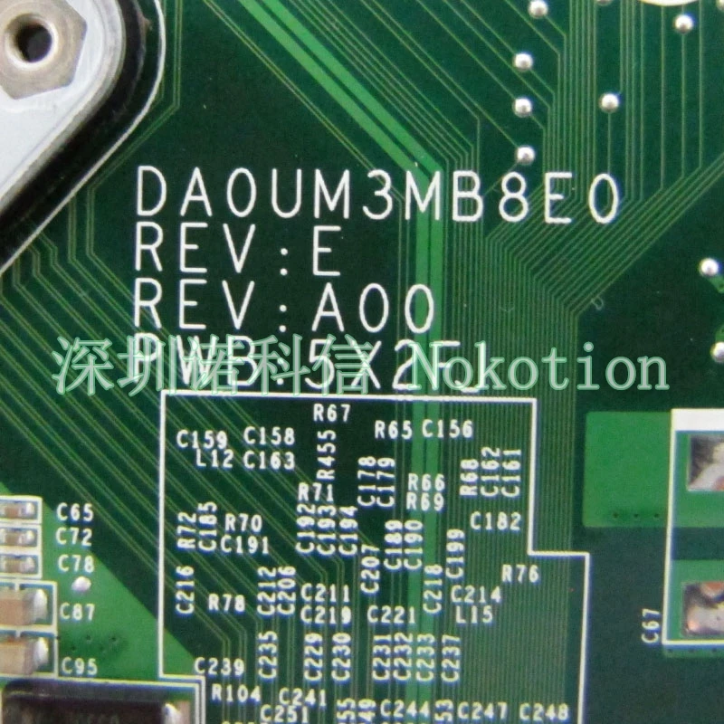 Материнская плата NOKOTION для ноутбука Inspiron 1564 DDR3 CN-06T28N 06T28N 6T28N DA0UM3MB8E0 материнская