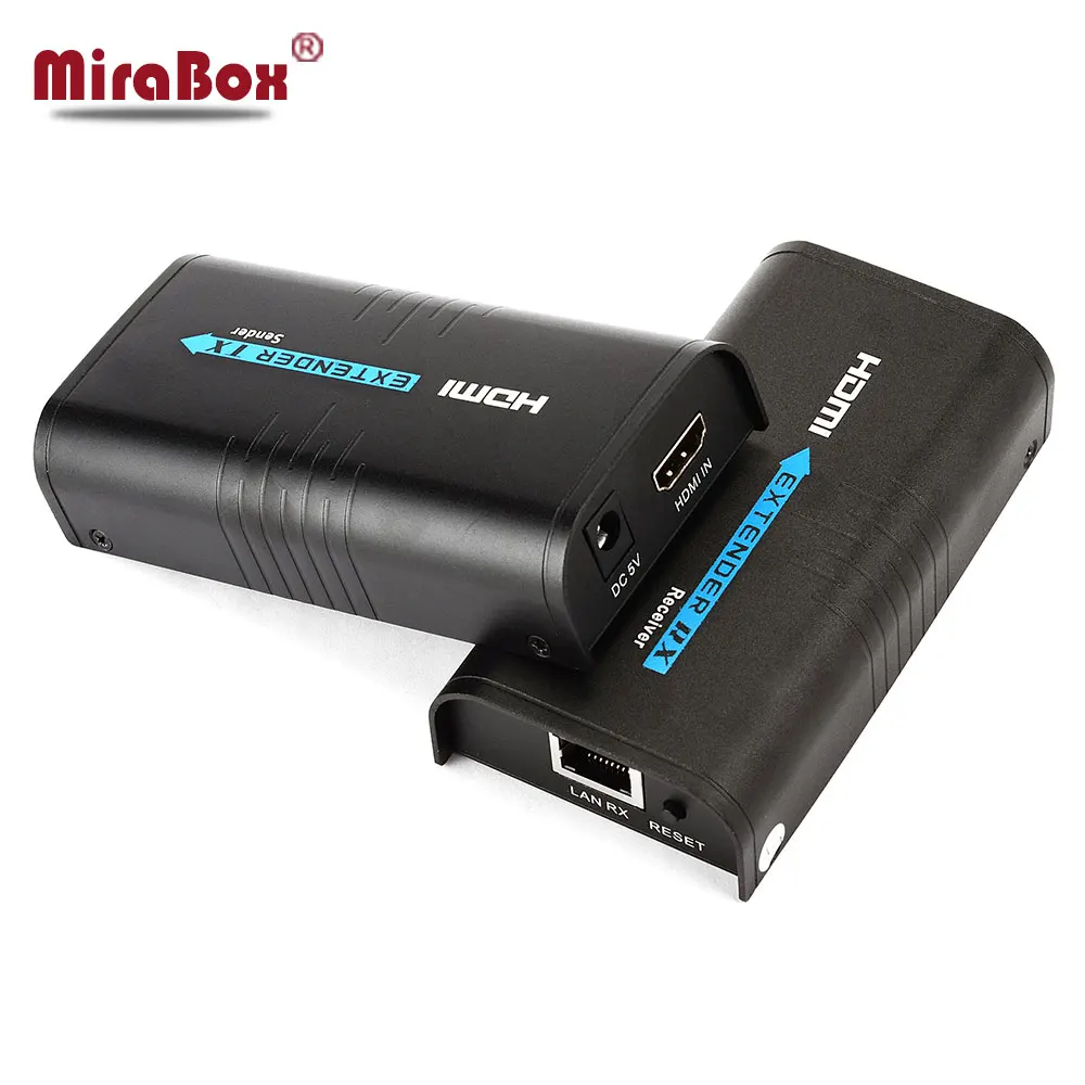 Сетевой разветвитель HDMI Over IP 120 м по Cat6 UTP STP Кабель TX RX через Cat5/Cat5e LAN Ethernet