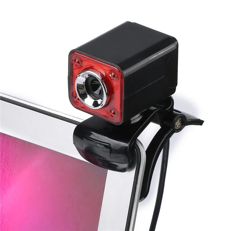 USB 2 0 веб камера Эра высокой четкости HD 12 м пиксель 4 Светодиодный свет