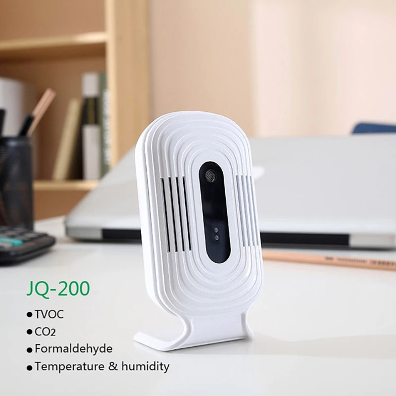 Цифровой детектор формальдегида HCHO TVOC и CO2 с дистанционным управлением по Wi-Fi
