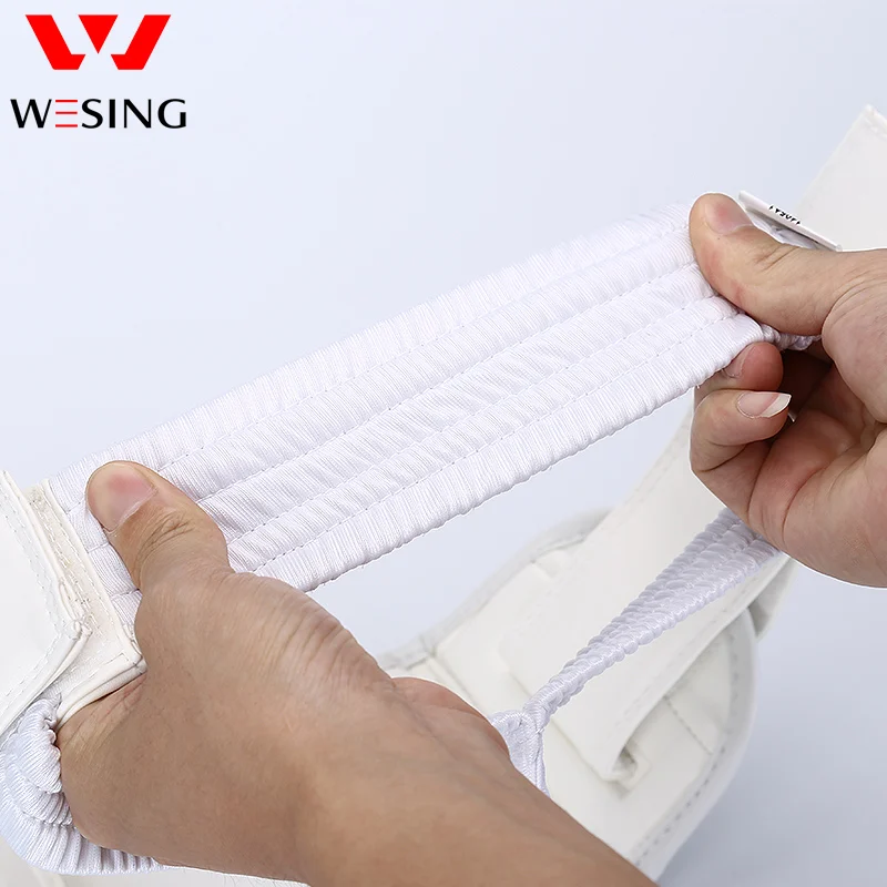 Фото Wesing Защита паха для тхэквондо Approved WTF men women white crotch protector №4