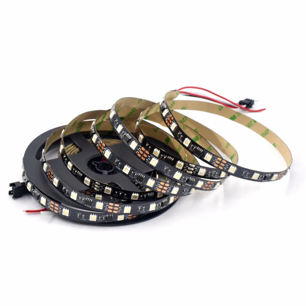 50 м WS2811 2811 ic 48 светодиодов/м 16 пикс./м 5050 SMD RGB Dream волшебный цвет адресная