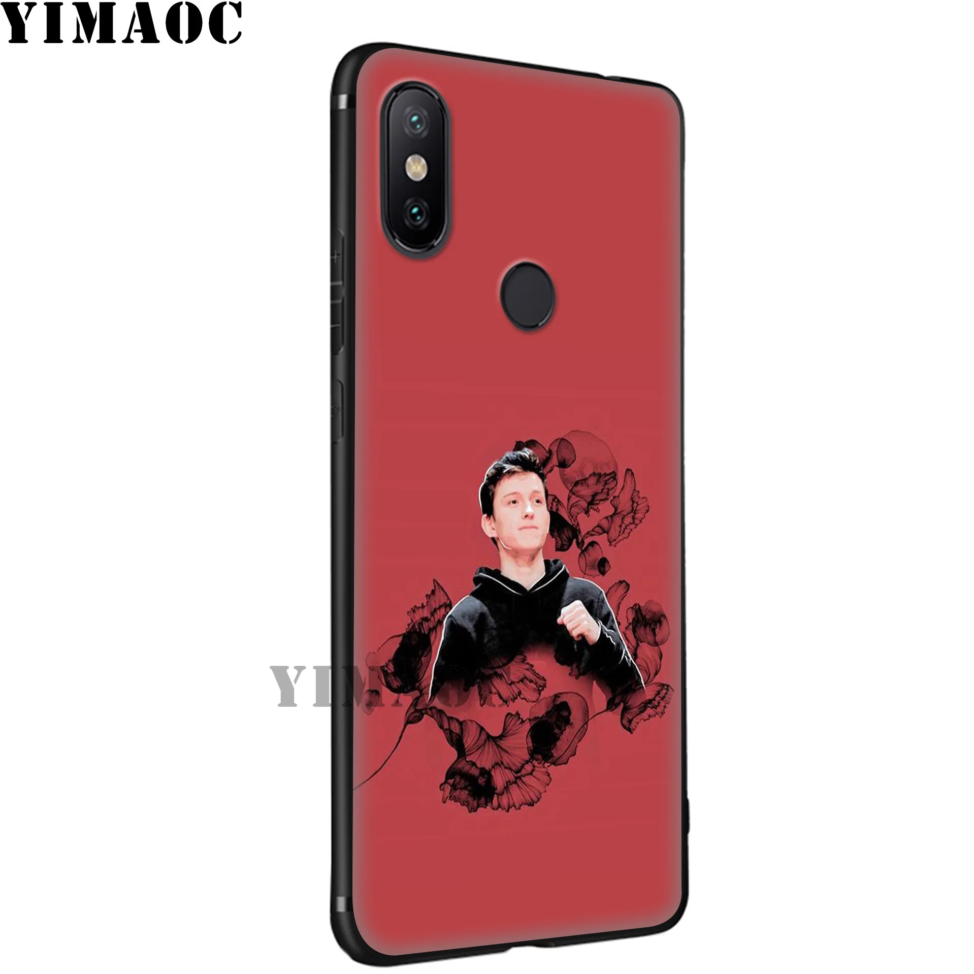 YIMAOC Tomholland Spiderman Soft Case for Xiaomi Mi 9T 9 8 Se 6 MAX 3 A1 A2 Lite MiA1 MiA2 CC9E CC9 6X 5X POCOPHONE F1 |