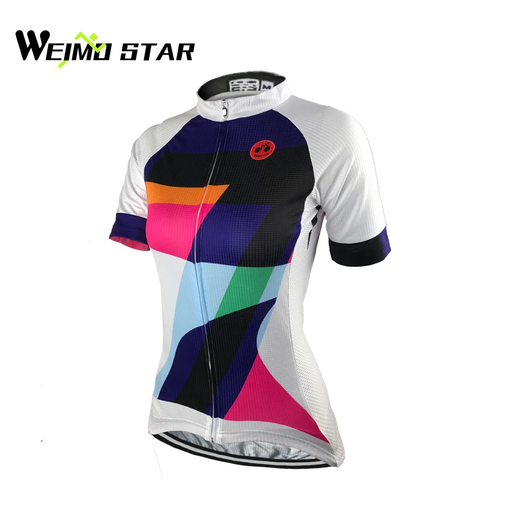 

Weimostar 2021 Women's Cycling Jersey Pro Team Sports Short Sleeve Clothing