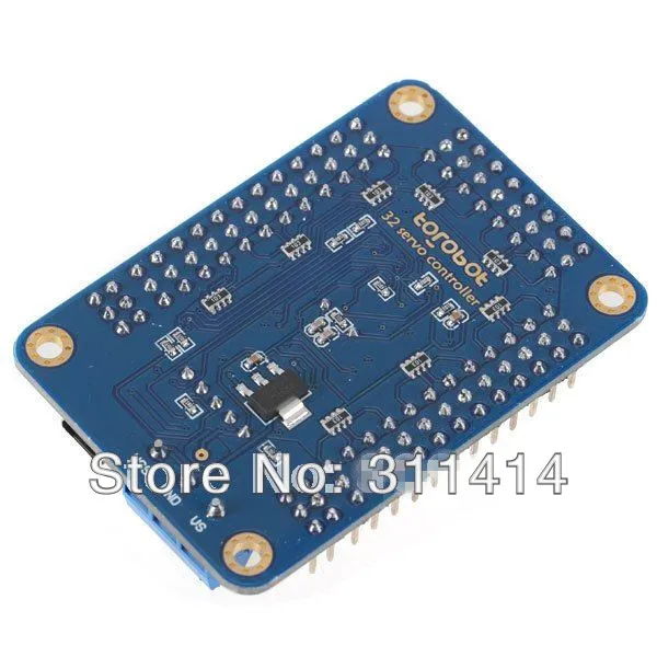 Контроллер паука 32 сервоконтроллера плата драйвера двигателя для Arduino Robot Biped Spider