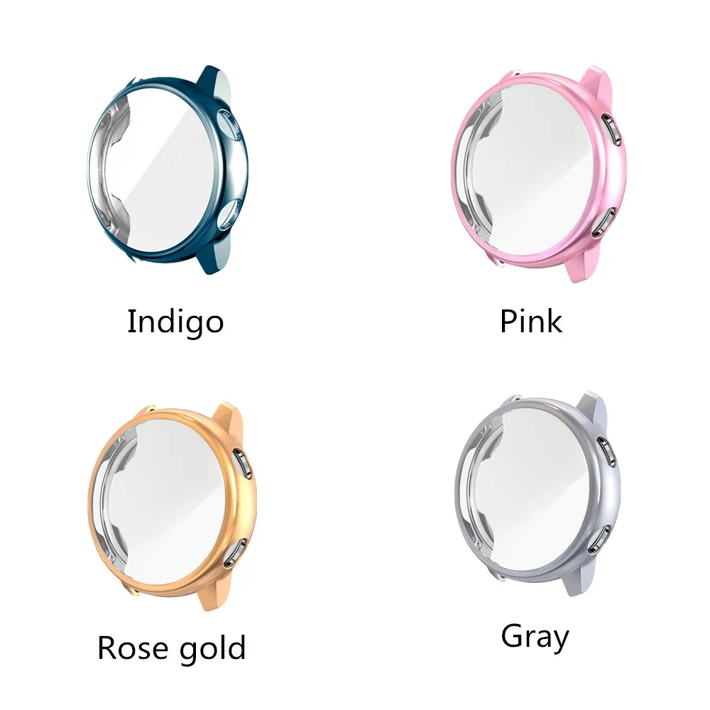 Four-color packs Классический Модный мягкий чехол из ТПУ для samsung Galaxy Watch Active 40 мм SM-R500 чехол смарт-часы аксессуары - Цвет ремешка: Four-color packs