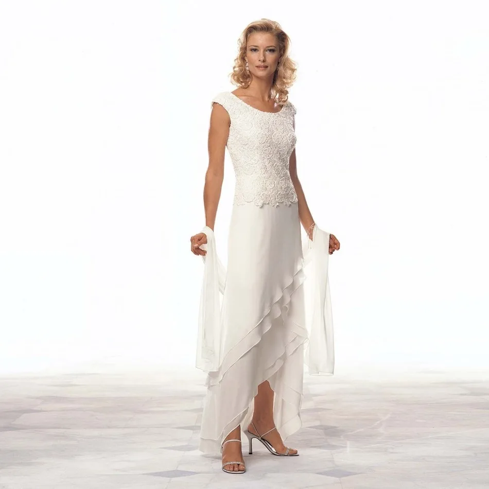 Кот Кружева мама Невесты Платья 2017 Совок Лето Формальное Вечернее Партии