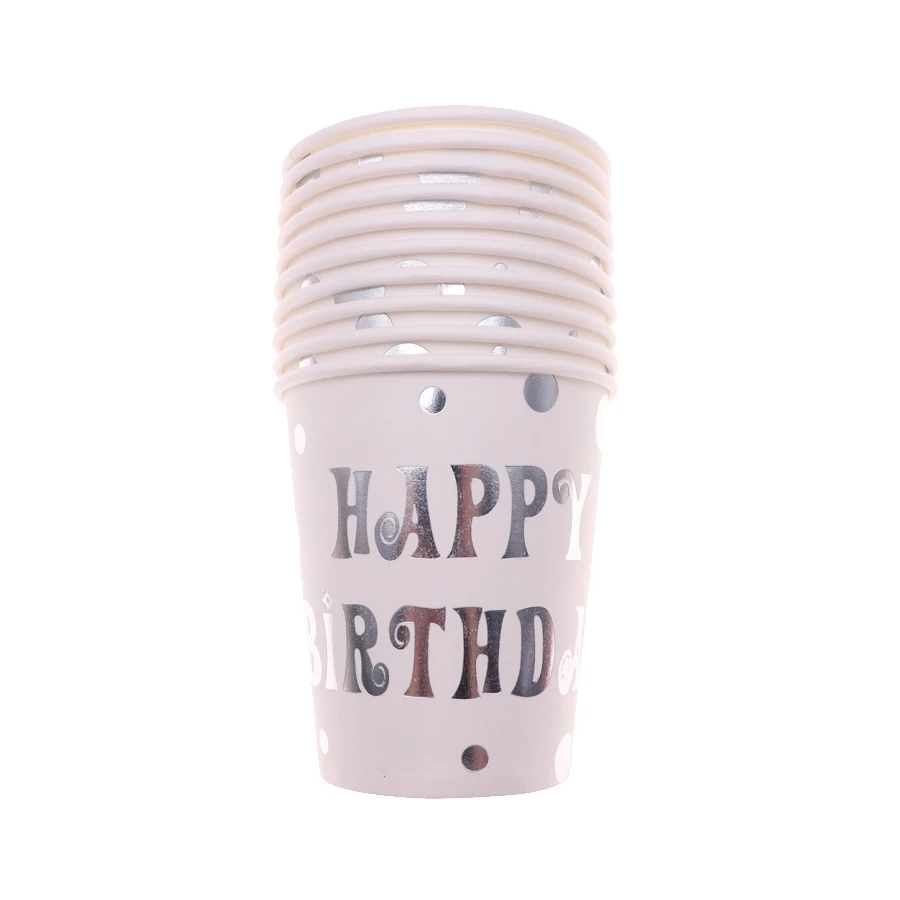 Одноразовые бумажные стаканчики с музыкальными нотами украшения для детской