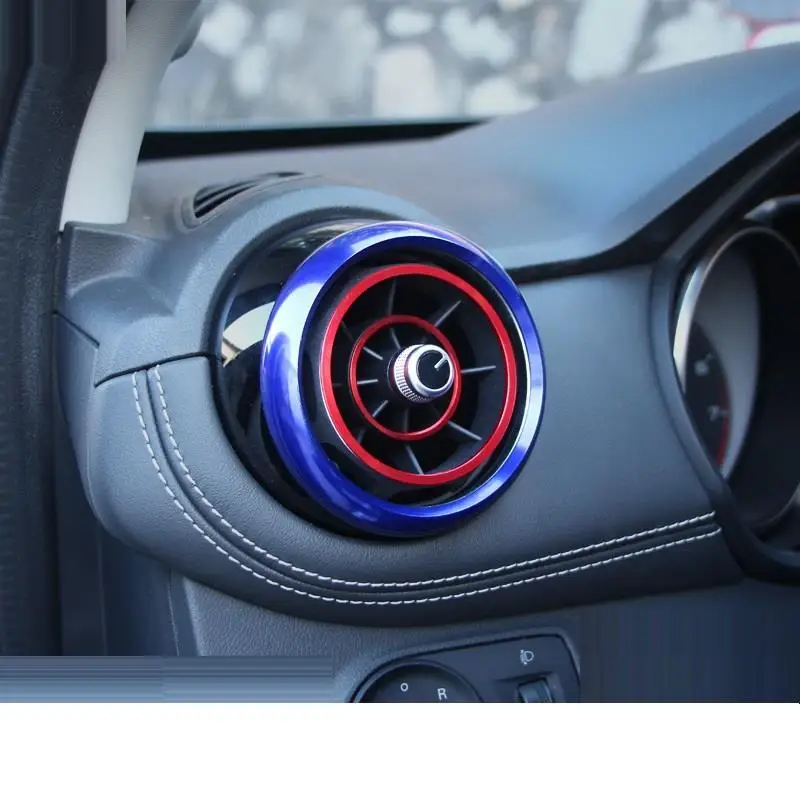 Outlet Air Conditioner Automobile Modified Chromium Car Styling Decoration Modification Protecter 17 FOR Morris Garages MG GS | Автомобили