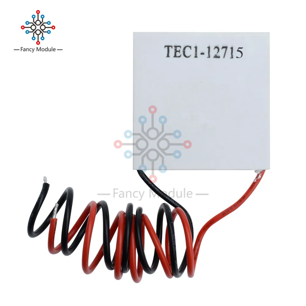 5 шт. TEC1 12715 теплоотвод Термоэлектрический охладитель охлаждающий Пельтье Модуль