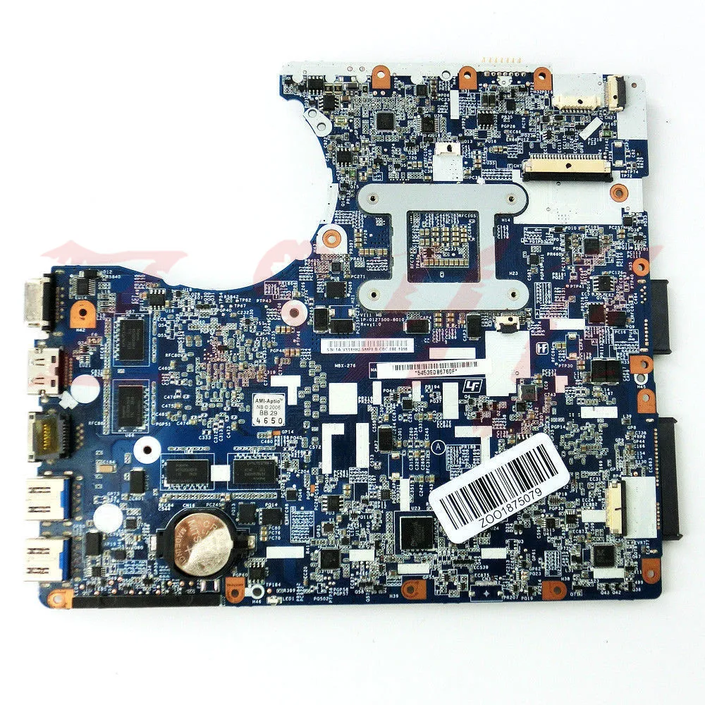 Материнская плата для ноутбука SONY VIAO SVE14A Series as01131a HM76 MBX-276 DDR3 HD 7600 м бесплатная