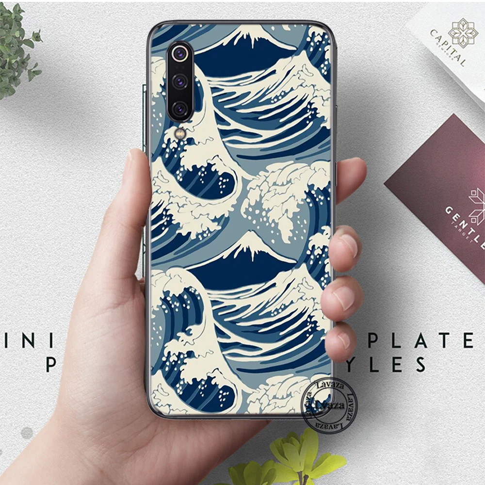 Японский стиль Японский силикон чехол для Xiaomi Mi 5X6 6X8 9 SE 9T Pro CC9E CC9 A3 F1 A1 A2 Lite MAX 3 - Цвет: 3