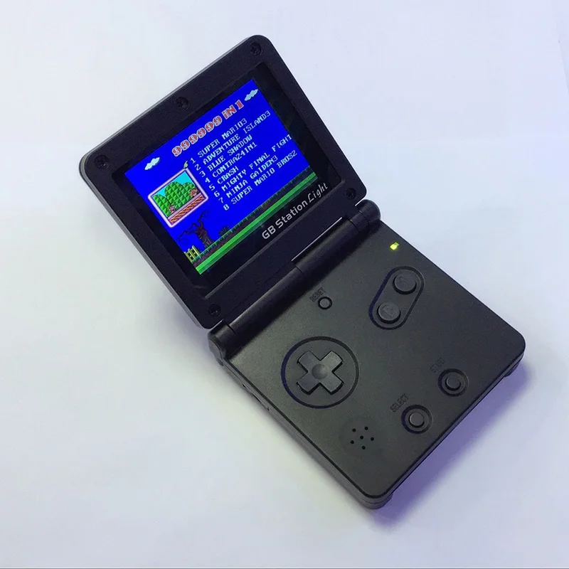 2018 NEW GB Station Light boy SP PVP Handheld Game Player 8-Bit Console with Bulit-in 142 Games Retro Style For Gaming | Электроника