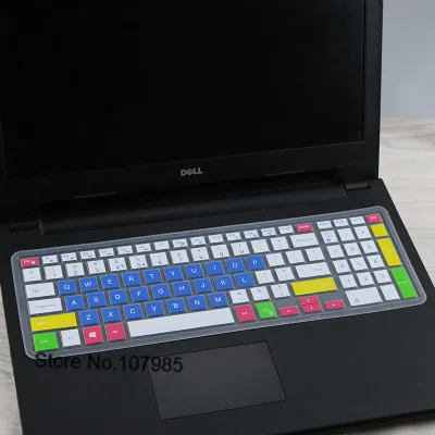 15 6 дюймовый силиконовый чехол для клавиатуры ноутбука Dell Vostro 5568 3568 V3568 Vostro15 5000 v5568