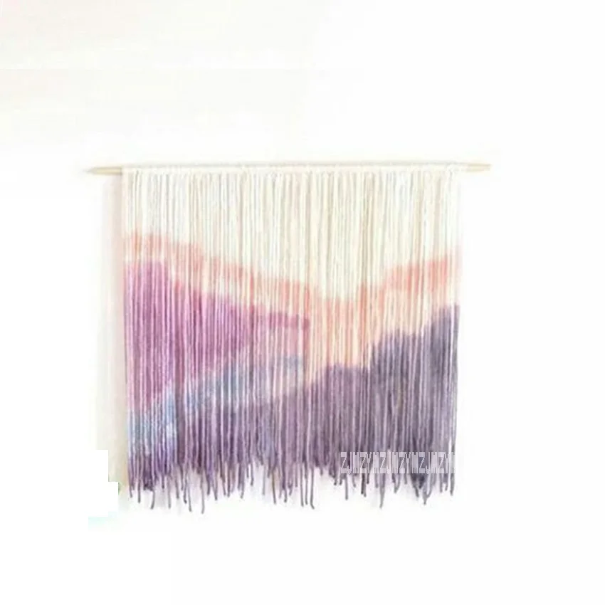 90*90cm Bohemia Style Hand-knit Tassel Tapestry for Art Space Living Room Bedroom Sofa Background Home Backdrop Wall Craft | Дом и сад