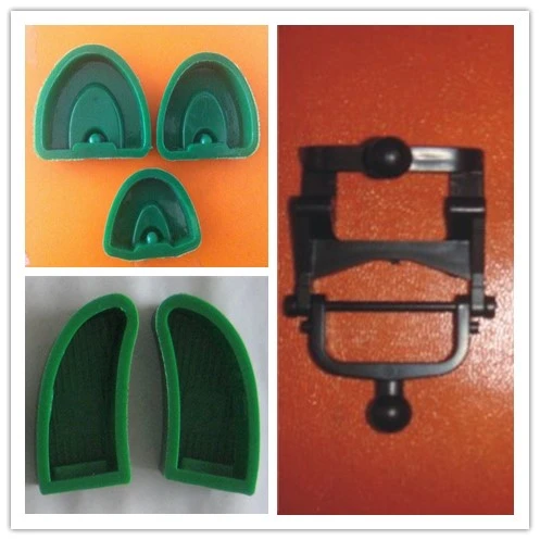 

2 Sets Dental Plaster Sillicon Rubber Model Base Moulds with 100Pcs Articulator ,Dental Lab material