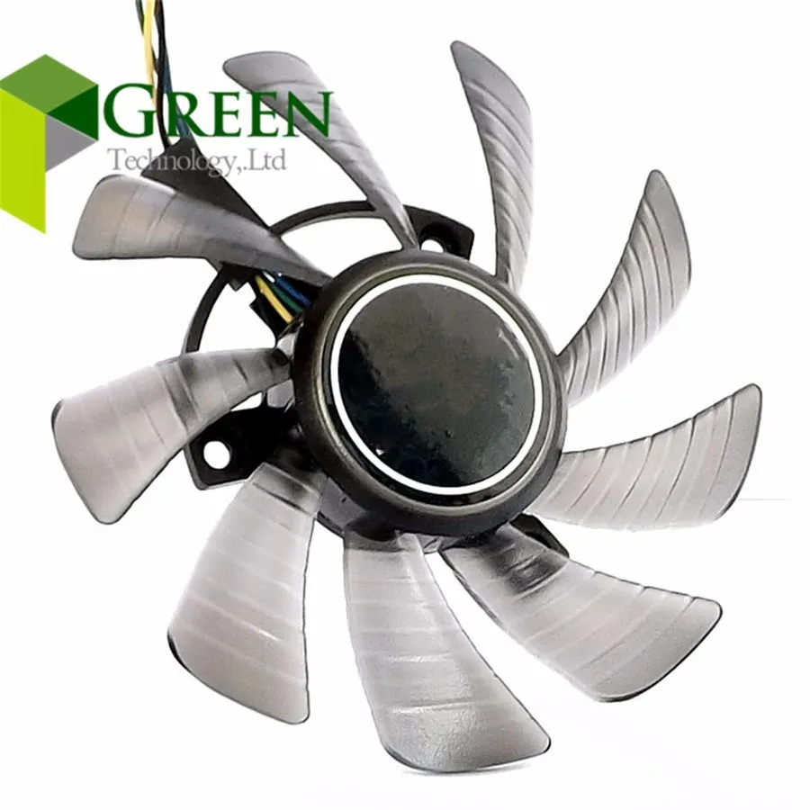 

EVERFLOW 39mm Hole Spacing 85X10MM Fan For ASUS GTX460 HD6790 HD6870 Graphics Card fan blade 12V 0.5A
