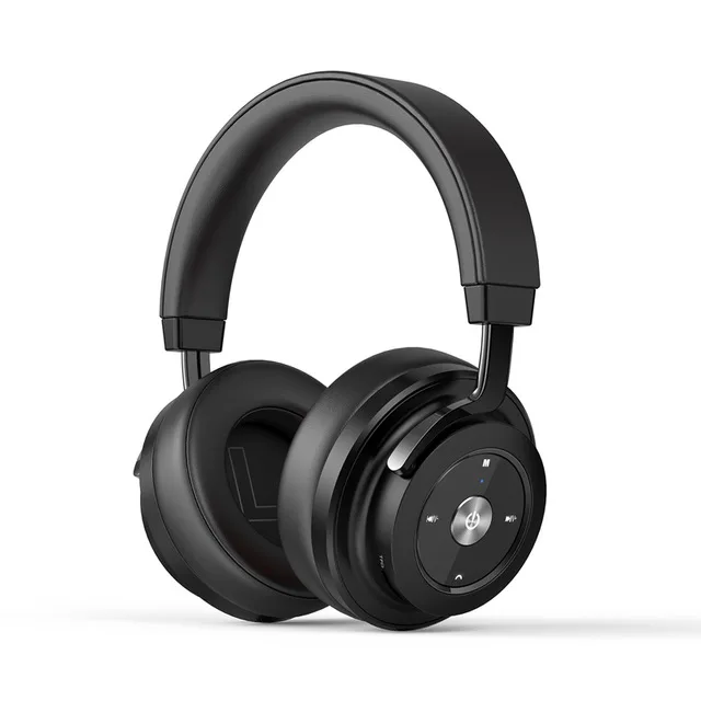 Black Picun P20 беспроводные Bluetooth наушники стерео HiFi Музыкальная гарнитура супер бас геймер наушники с микрофоном Поддержка карты памяти - Цвет: Black