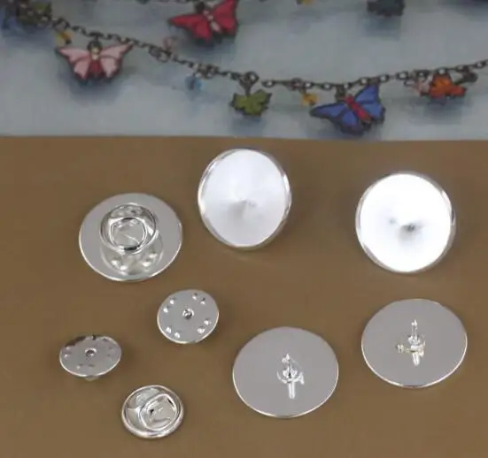 QiYuFang 2018 Fox Reading Watercolor Forest Stainless Steel Glass Butterfly Brooch Pins Dome Jewelry Handmade Wedding | Украшения и