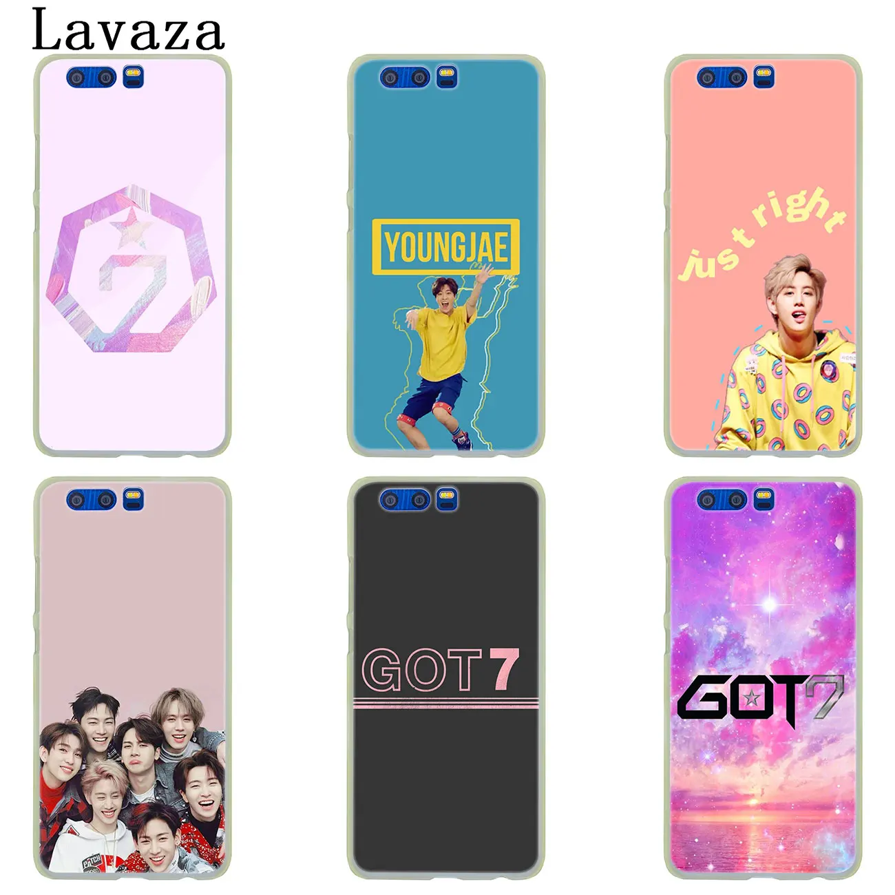 Чехол Lavaza kpop got7 JinYoung Jackson Mark для Huawei Y9 Y7 Prime 2019 2018 Honor 20 8A 8X 8 9 9X 10 Lite 7C 7X 6A 7A