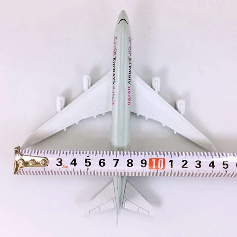 16 см 1:400 Boeing B747-400 модель воздушный катарский Воздушный самолет с базовым сплавом самолет Коллекционная демонстрационная модель игрушки