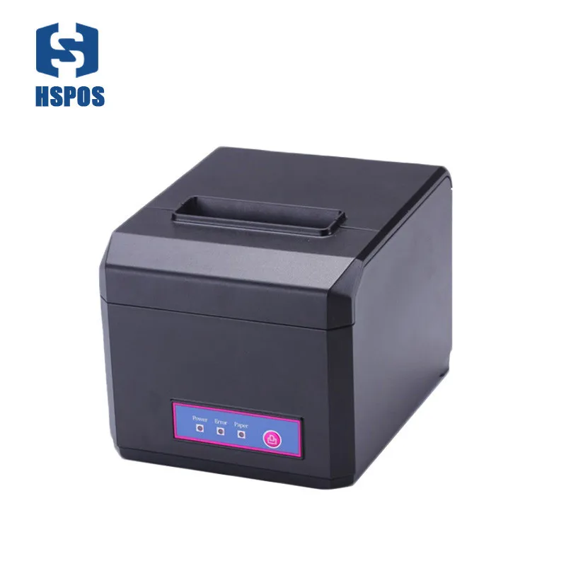 

Pos 80 мм Термопринтер Поддержка ESC/POS команды USB и WI-FI порт многоязыковым HS-E81UW также поддерживают 58 мм бумаги roll