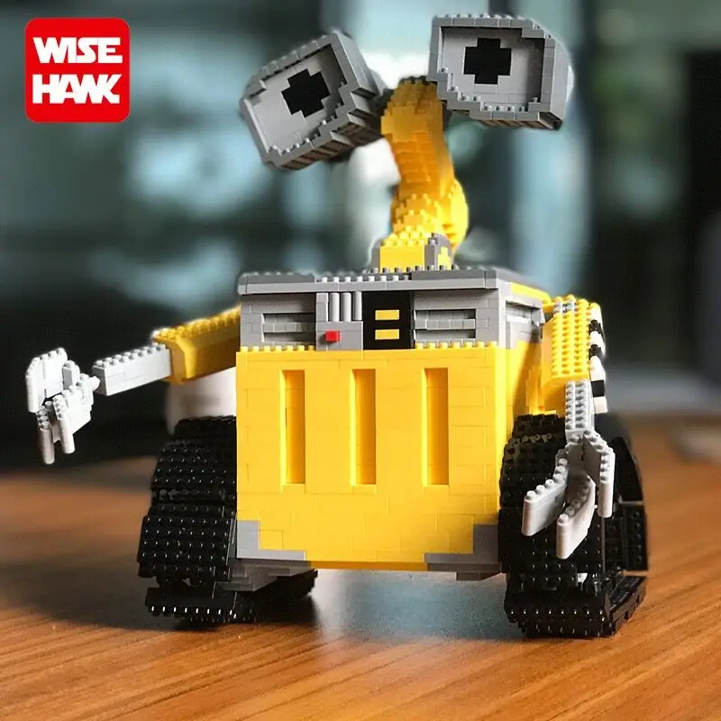 Большой размер Мини Строительные блоки DIY развивающая игрушка стена Мастер Йода