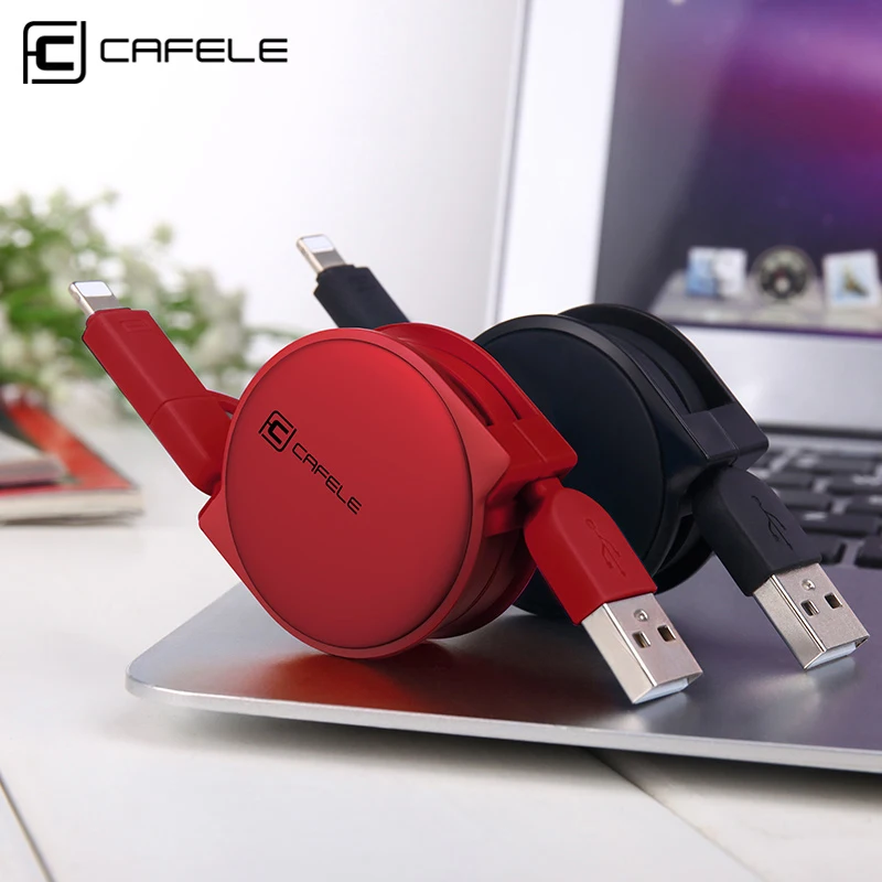 CAFELE 3 стиля 100 см Выдвижной USB кабель для быстрой зарядки для iPhone X Xs 8 7 5S 6s 6 plus micro type-c для samsung xiaomi huawei