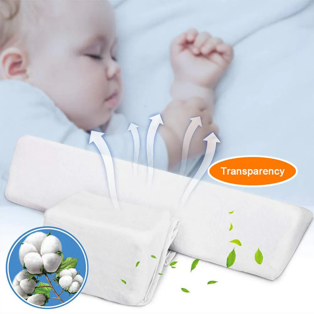 Детская подушка Регулируемая поддержка пены памяти новорожденный младенец