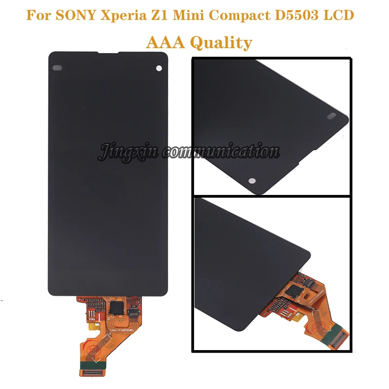 4 3 дюймовый дисплей качества AAA для SONY Xperia Z1 Mini D5503 сенсорный экран Compact ЖК с