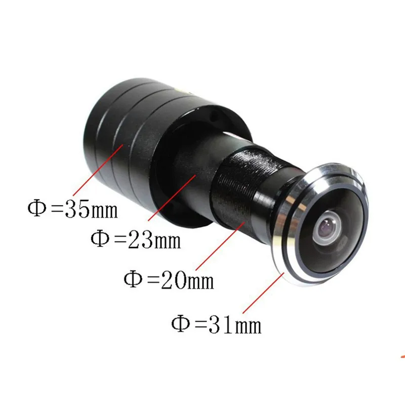 1/3 &quotCCD 800TVL цветная домашняя дверь отверстие глаз Камера просмотра безопасности