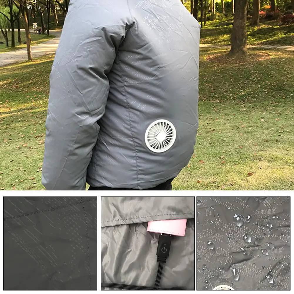 Ультратонкая охлаждающая куртка UPF50 + защитный костюм от солнца ткань веер