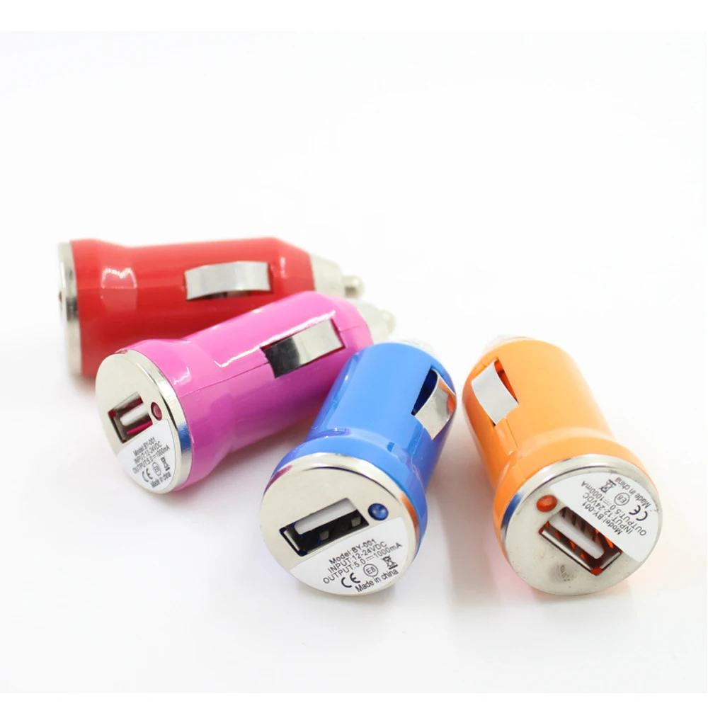 USB Автомобильное зарядное устройство для iPhone xs Samsung Xiaomi Mini Быстрая зарядка