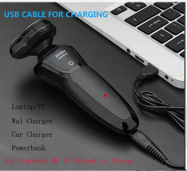 Новое издание, электробритва, мужская, моющаяся, USB, перезаряжаемая, 3 лезвия, умное управление, бритва, машинка для бороды