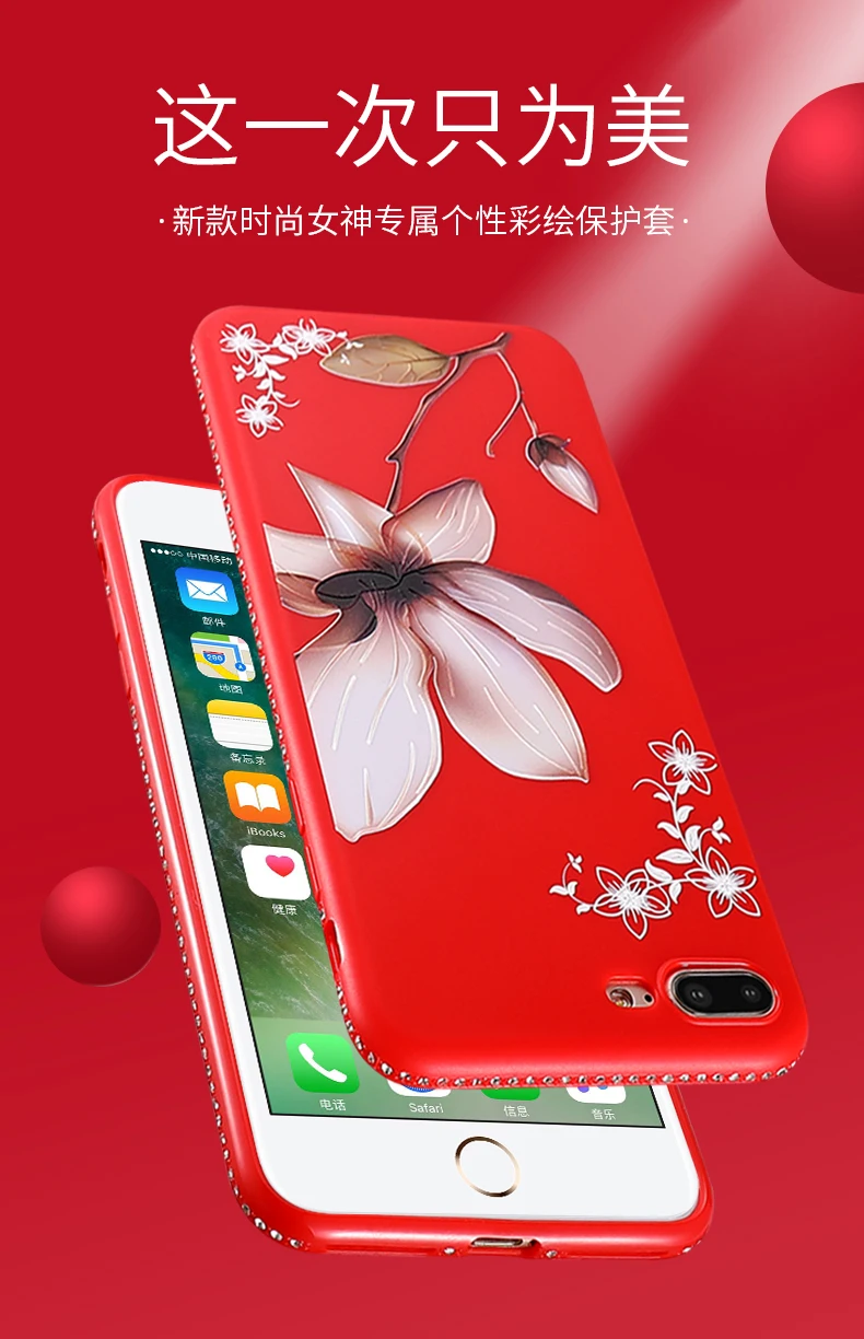 Bling Diamond Luxury Phone Case on For VIVO Y51 Y55 Y97 Y93 Y66 Y73 Y71 Y95 Y83 Y85 Y91 V7 Plus V9 V11 pro Soft TPU flower Cover | Мобильные