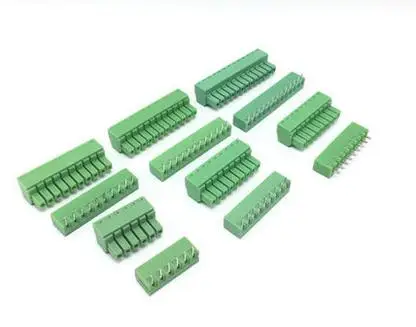 Бесплатная доставка pcb терминал 2EDG-3.81 2EDG 3 81 мужской и женский 7Pin/8Pin/9pin/10pin