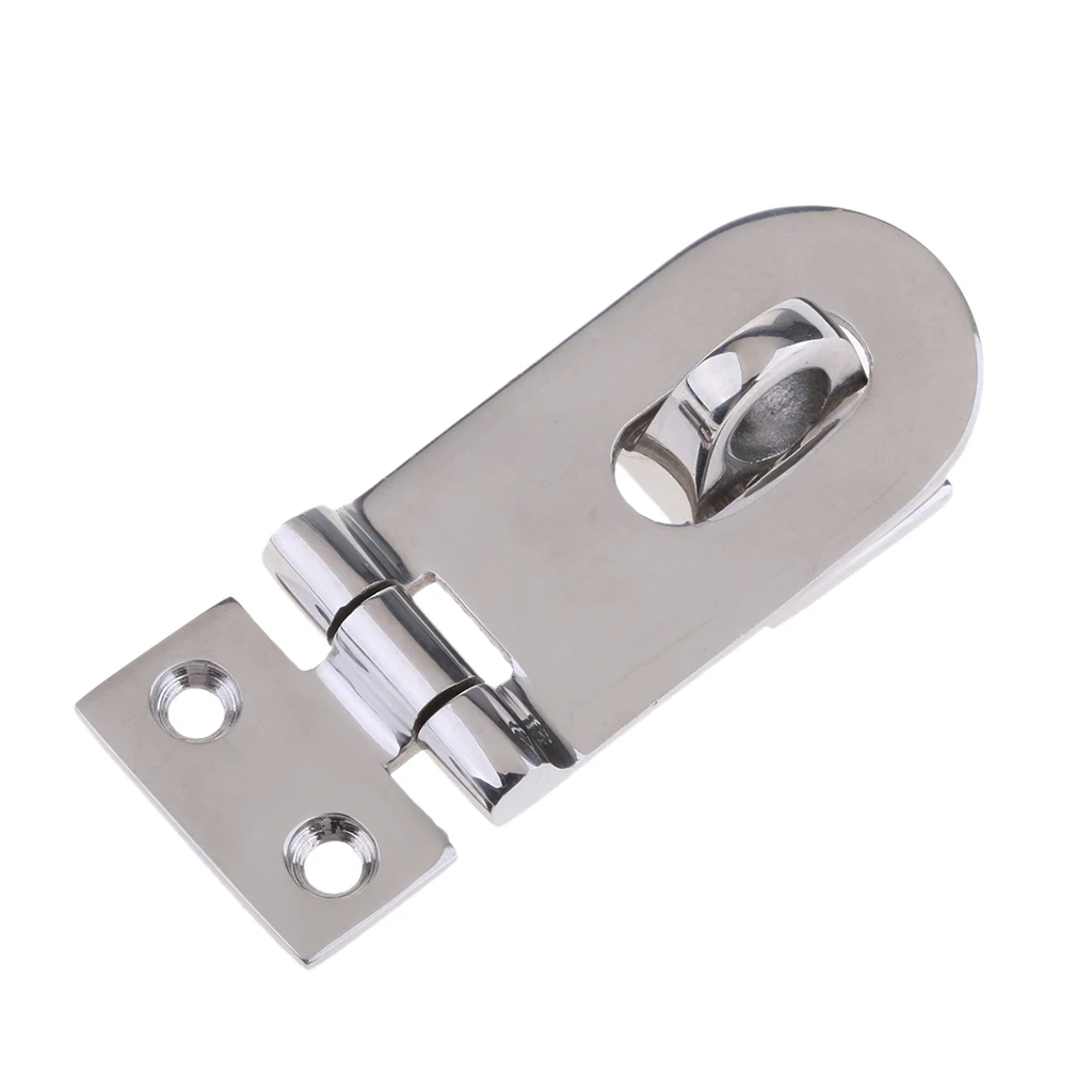 

1 Set Boat Marine Deck Swivel Lock Hinge Hardware Hold Down Clamp Latch Anti-Rattle Stainless Steel