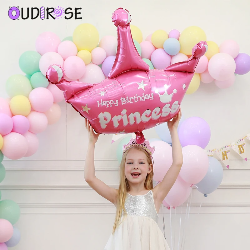 OUDIROSE/1 предмет детская коляска с буквенным принтом в виде фольги и шариков для