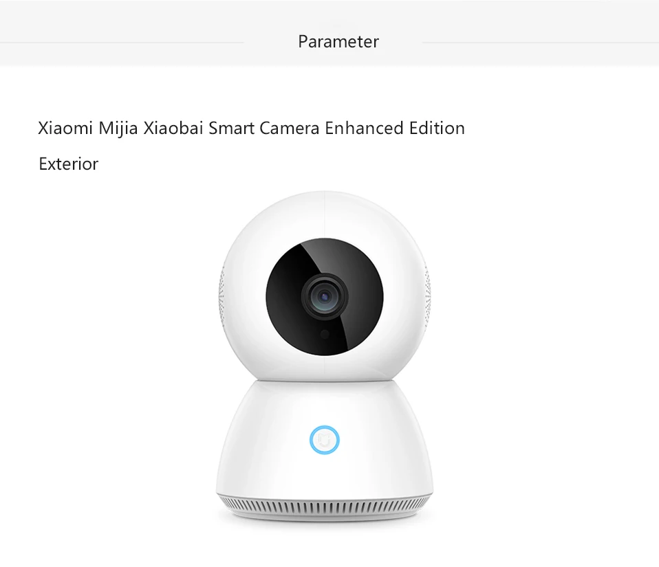 Оригинальная смарт-камера Xiaomi Mijia xiaobay, улучшенная версия, управление AI, 1080 p, умная веб-камера, IP камера, обзор 360, Радионяня(обновленная