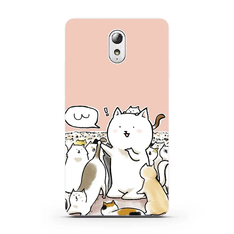 Lenovo vibe p1m Case Silicon Painted animals Painting Soft TPU Back Cover for p1ma40 protect Phone cases shell |