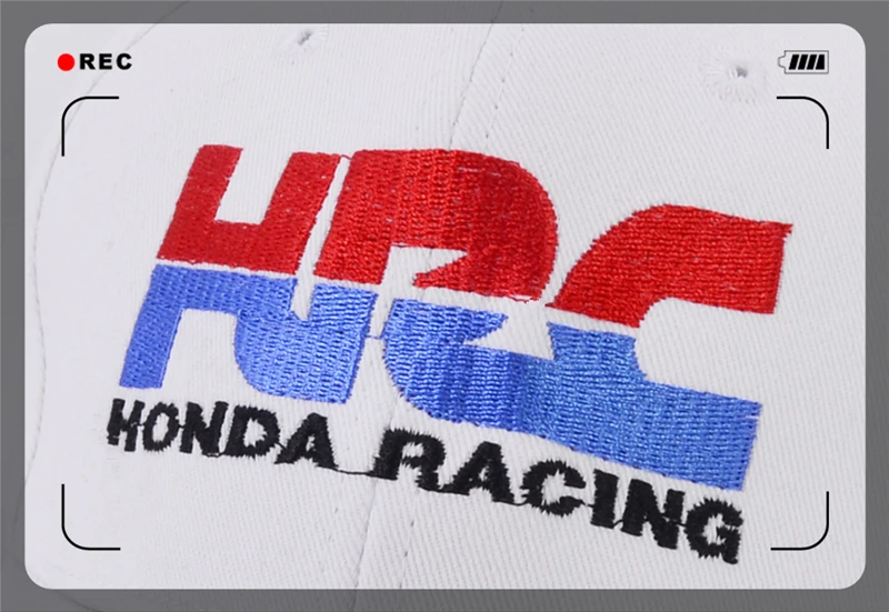 Мужская и женская брендовая бейсбольная кепка HRC Honda Racing Car Fans с вышивкой, регулируемая бейсбольная Кепка Snapback, s шапки, Мужская Женская кепка