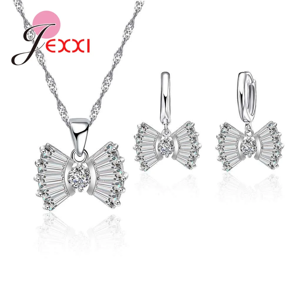 Комплект из колье и серёг серебра 925 пробы|jewelry sets for women|wedding jewelry setsjewelry |
