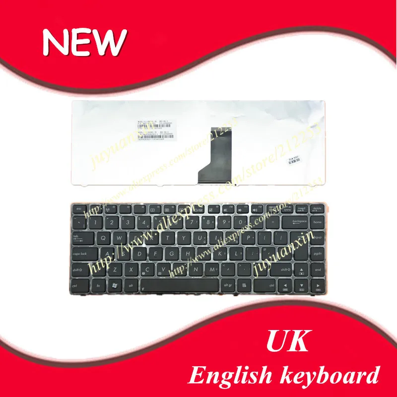 UK (GB) с английской раскладкой клавиатуры для ноутбука ASUS UL30 UL30A UL30V UL30VT U30 U31 U31F U31J U35
