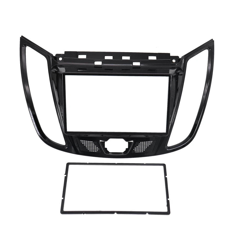 2din радио фасции Для FORD C Max Kuga Escape двойной Din Радио DVD стерео CD панель Dash Mount 11