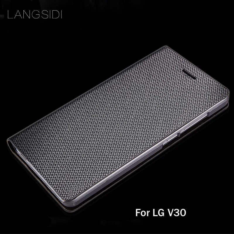 Чехол для телефона из натуральной кожи LG V20 V30 Plus G4 G5 G6 G7 V50 V40 ThinQ раскладной чехол с