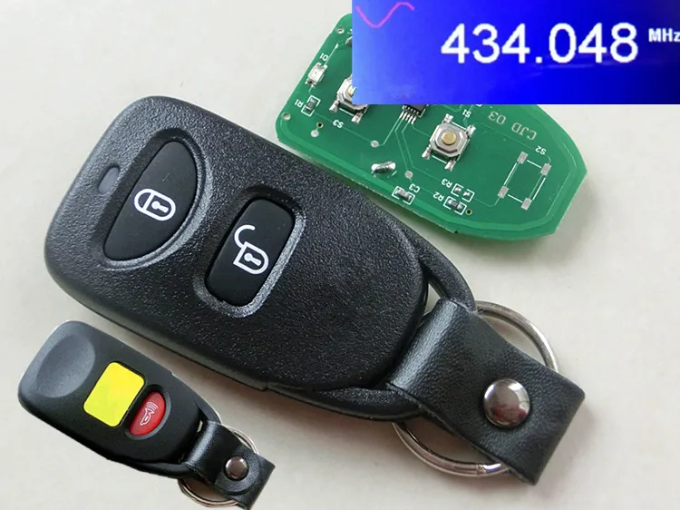 RMLKS пульт дистанционного управления Fob 2 + 1 кнопка 315 МГц 433 подходит для Hyundai Tucson